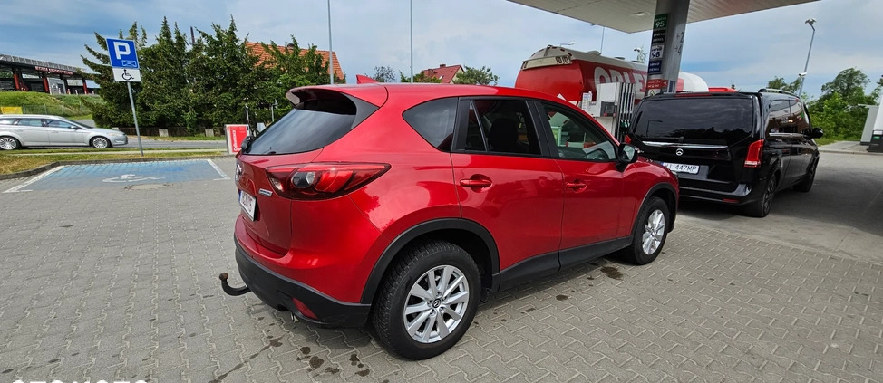 Mazda CX-5 cena 54800 przebieg: 165321, rok produkcji 2015 z Tarnów małe 254